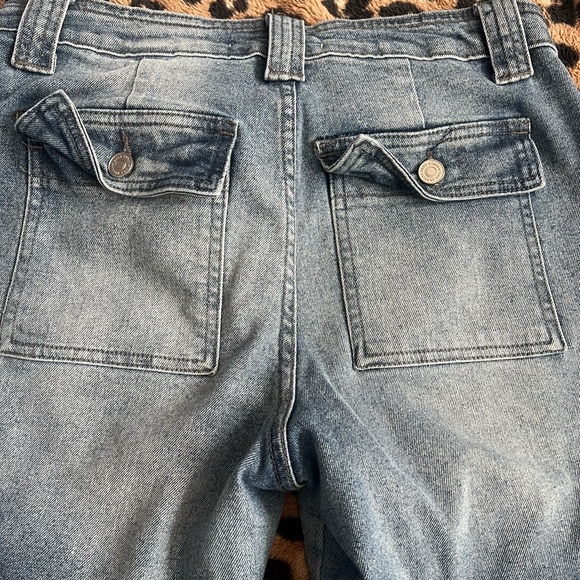 Kancan High Rise Slim Straight Cargo Pants - Picture 7 of 8